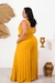 Imagem do Macacão Moda Feminina Plissado Com Faixa Plus Size Karlee