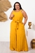 Macacão Moda Feminina Plissado Com Faixa Plus Size Karlee - loja online