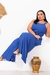 Macacão Moda Feminina Plissado Com Faixa Plus Size Karlee - loja online