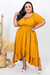 Vestido Feminino Moda Evangélica Comportado Plus Size Donna - loja online