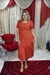 Vestido Feminino Laze Moda Cristâ Comportado PLus Size Mary - loja online