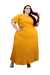 Imagem do Vestido Longo Feminino Plus Size Moda Evangélica Verão Iris