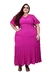 Vestido Longo Feminino Plus Size Moda Evangélica Verão Iris