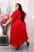 Imagem do Vestido Longo Feminino Plus Size Moda Evangélica Verão Iris