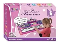 Alfombra Musical Piano Princesas