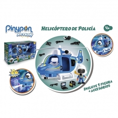 Pinypon Action Helicóptero Policía - El Arca del Juguete