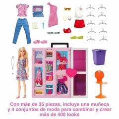 Barbie Fashionista Armario De Ensueño - comprar online