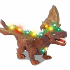 Dinosaurio Dragon Con Alas De Tela, Luces Y Sonidos - comprar online