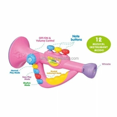 Trompeta Musical Rosa - comprar online