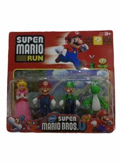 Muñecos Super Mario x4