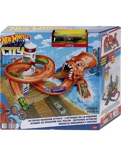Hot Wheels City Octopus Invasion Attack Nemesis