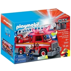 Playmobil Unidad De Rescate Bomberos