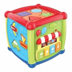 Cubo Mágico Encastrable Didáctico Con Piano Zippy Toys