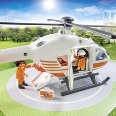 Helicóptero de Rescate Con 3 Figuras y 35 Accesorios Playmobil en internet