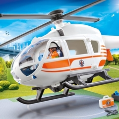 Helicóptero de Rescate Con 3 Figuras y 35 Accesorios Playmobil - tienda online