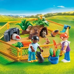 Niños Con Recinto Con Animales de Granja 37 piezas Playmobil en internet