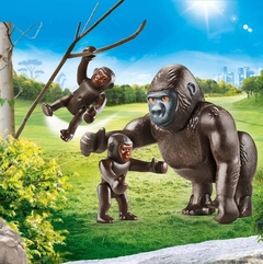 Gorila Con Bebés Playmobil - comprar online