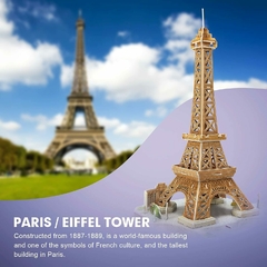 Puzzle 3D Vista De Paris 114Pz CubicFun - comprar online