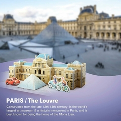 Puzzle 3D Vista De Paris 114Pz CubicFun en internet