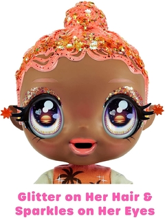 Muñeca Glitter Babyz Solana Sunburst Tropical - tienda online