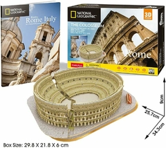 Puzzle 3D El Coliseo Roma 131Pz CubicFun - comprar online