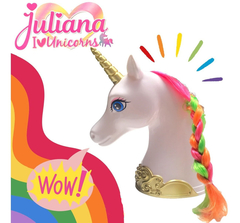 Juliana Peluqueria Unicornio Rainbow - El Arca del Juguete