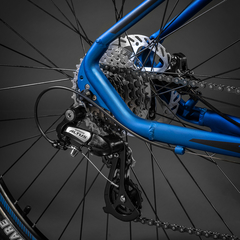 Bicicleta Zion Ovanta R29 24 Vel Disco Hidráulicos MTB (Talle L) Azul - comprar online