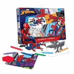 Set Colorear y Borrar Spiderman - comprar online