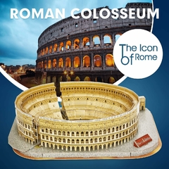 Puzzle 3D El Coliseo Roma 131Pz CubicFun - El Arca del Juguete