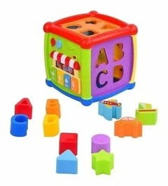 Cubo Mágico Encastrable Didáctico Con Piano Zippy Toys - El Arca del Juguete