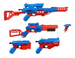Pistola Nerf Alpha Strike Gran Pack De Misión 5 Armas en internet