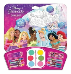 Set De Arte Giga Set Princesas Disney Tapimovil