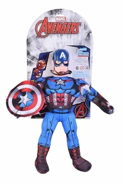 Muñeco Soft Capitán América Tela New Toys