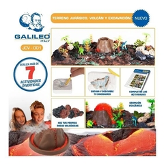 Juego De Ciencia Volcan Y Excavacion Jurasica Galileo en internet
