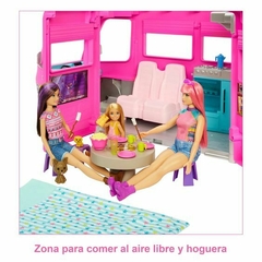 Barbie Supercaravana Dreamcamper Con Tobogán - comprar online