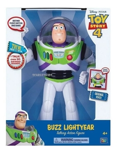 Figura De Accion Parlante Buzz Lightyear 40cm