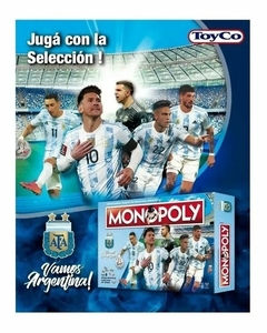 Monopoly Selección Argentina Afa Futbol en internet