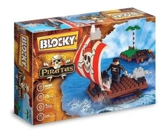 Blocky Balsa Pirata 100 Piezas