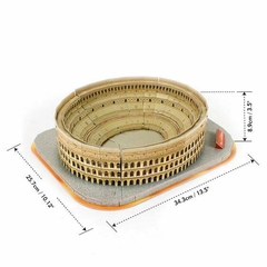 Puzzle 3D El Coliseo Roma 131Pz CubicFun - comprar online