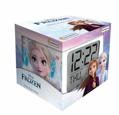 Reloj Frozen Despertador Con Luces Led Tapimovil