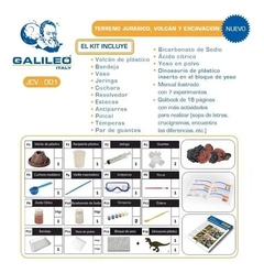 Imagen de Juego De Ciencia Volcan Y Excavacion Jurasica Galileo