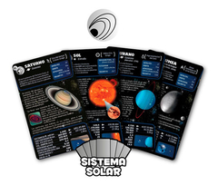 Sistema Solar Cartas Enciclopédicas Luminias - comprar online