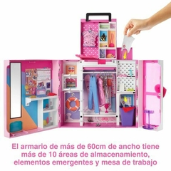 Barbie Fashionista Armario De Ensueño - El Arca del Juguete