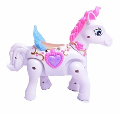 Poni Alado Unicornio Con Movimiento Y Luz - comprar online