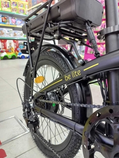 Bicicleta Eléctrica Plegable Randerds BeLite Negra - El Arca del Juguete