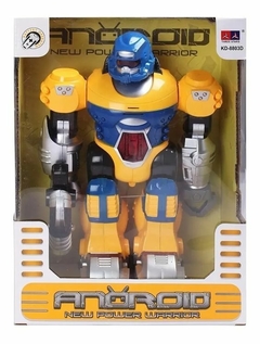 Robot Android New Power Warrior V/Colores - comprar online