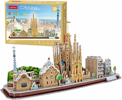 Puzzle 3D Barcelona 186Pz CubicFun