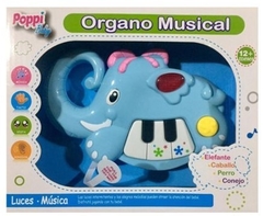 Mini Piano Musical Animalitos Poppi - comprar online