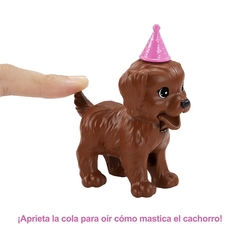 Barbie Fiesta De Cachorritos - El Arca del Juguete