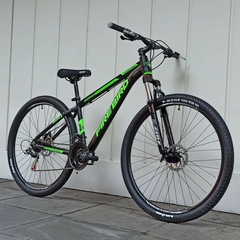 Bicicleta MTB Fire Bird R29 T16 Negro/Verde - comprar online